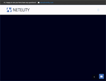 Tablet Screenshot of netelity.com